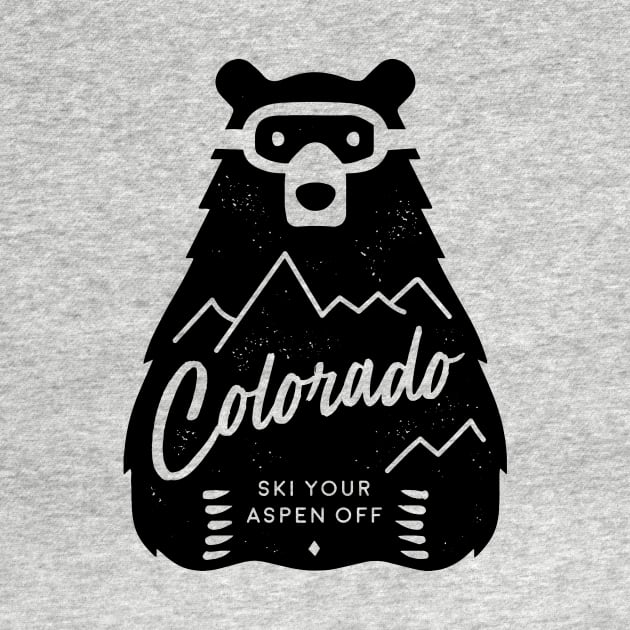 Colorado Ski Bear by luckybengal